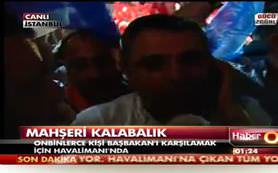 Mahşeri kalabalık Başbakan için toplandı