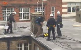 İngiliz polisi göstericiyi hastanelik etti!