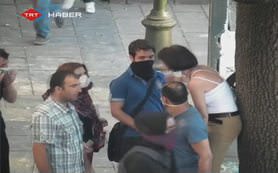 Polis bu provokatör kadının peşinde!