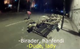 Polis çılgına döndü