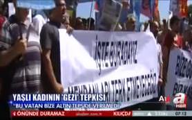 Zahide Nine'den eylemcilere fırça