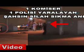İşte provokatörlerin polise silah sıkma anı