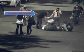 Polisi öldüresiye darp ettiler