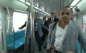 Başbakan vatman koltuğunda
