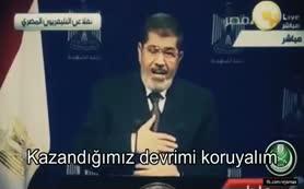 Mursi'nin son konuşması