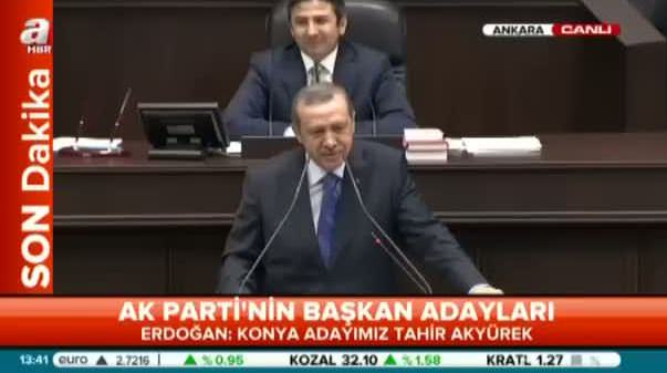 Başbakan Erdoğan adayları açıkladı-1
