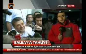 Mustafa Balbay tahliye edildi