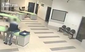 Kahraman güvenlik bebeği böyle yakaladı