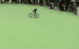 Bisikletle kendi dengesini kuran robot
