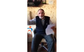 Başbakan'a anlamlı şiir