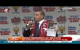 Adnan Menderes'in son savunması