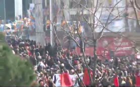Berkin'in cenazesinde itfaiyeci dövdüler!