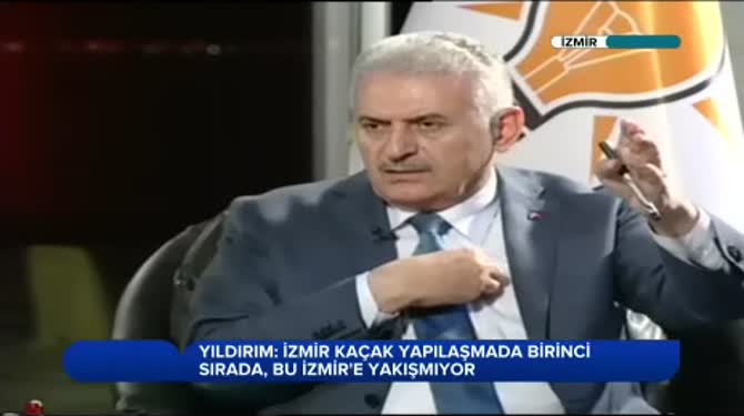 Binali Yıldırım: İzmir kaçak yapılaşmada birinci sırada