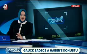 Almanya Cumhurbaşkanı Gauck: Beni STK'lar yönlendirdi!
