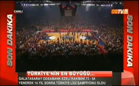 Şampiyon Galatasaray Odeabank