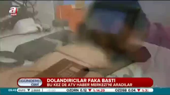 Dolandırıcılar bu kez faka bastı!