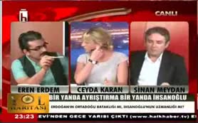 İhsanoğlu eleştirilince Halk TV yayını kesti