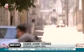 A Haber çekim yaparken İsrail bombaladı
