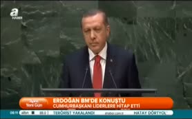 Erdoğan, BM liderlerini yerin dibine soktu!