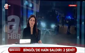 Bingöl'de hain saldırı: 2 polis şehit oldu!