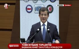 Başbakan Davutoğlu: "Şantaja boyun eğmeyiz"