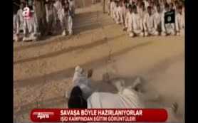 IŞİD militanları böyle eğitiliyor!