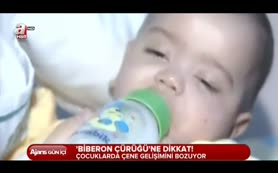 Biberon çürüğüne dikkat!