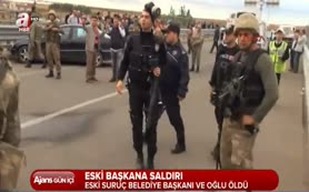 Baba ve oğula silahlı saldrı!
