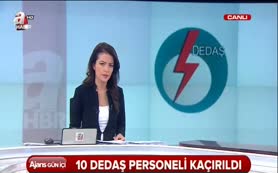 Diyarbakır'da 10 işçi kaçırıldı!