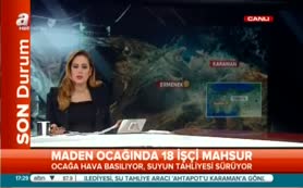 Karaman'da maden kazası!