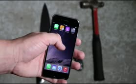iPhone 6'ya bıçak çekildi