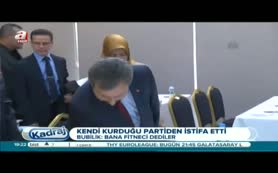 Paralel partide ilk istifa geldi!