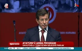 Başbakan Davutoğlu'ndan 10 Kasım mesajı!