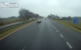 Bir buçuk dakikada 3 kaza meydana geldi