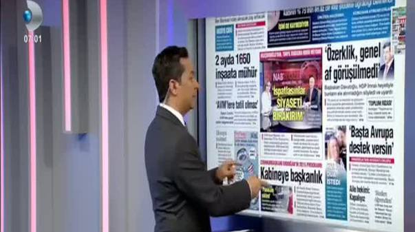 İrfan Değirmenci Sabah'ın haberini okuyamadı-1