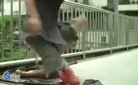 Dilenciye para vermeden önce 1 kez düşünün