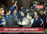 Aziz Yıldırım taraftara tokat atmaya çalıştı!