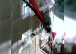 İnşaat işçisinden yok artık dedirten görüntü
