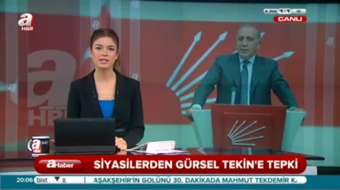 Siyasilerden Gürsel Tekin'e sert tepki!