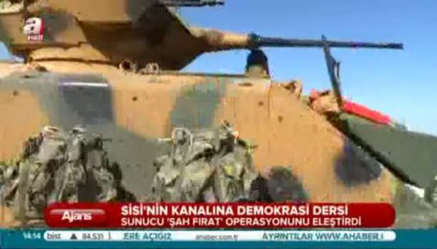 Sisi'nin televizyonunda demokrasi dersi