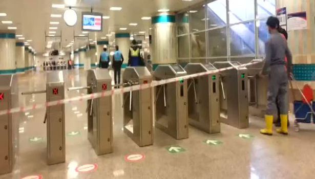 Taksim-Yenikapı metrosu raydan çıktı