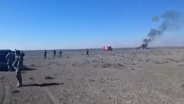 Konya'da askeri uçak düştü