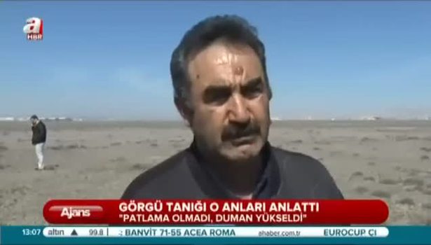Kazanın tanığı A Haber'e konuştu