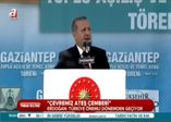 Erdoğan Gaziantep'de halka seslendi