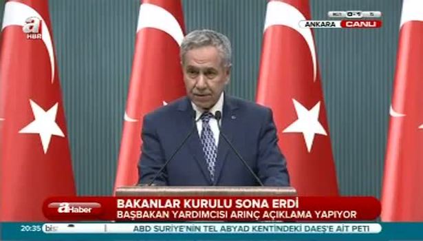 Bülent Arınç'tan Hakan Fidan açıklaması!