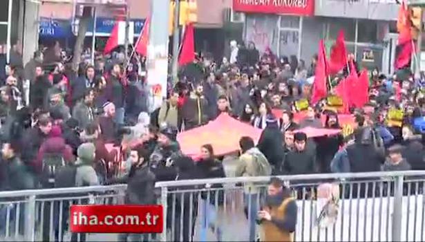Berkin Elvan'ı bahane ederek yakıp yıktılar