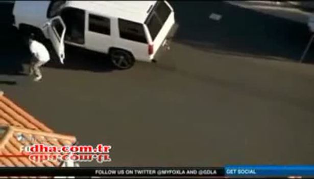 Polis, şüpheliyi canlı yayında vurdu
