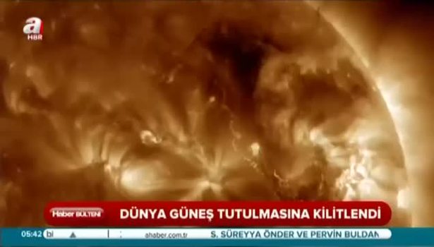 Dünya güneş tutulmasına kitlendi!