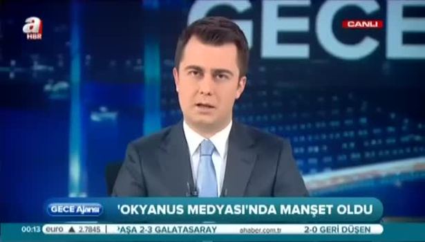 Okyanus Medyası'nda manşet oldu