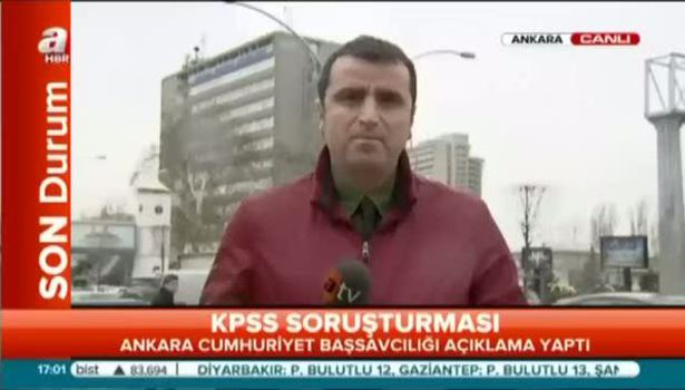 Savcılıktan KPSS operasyonu açıklaması